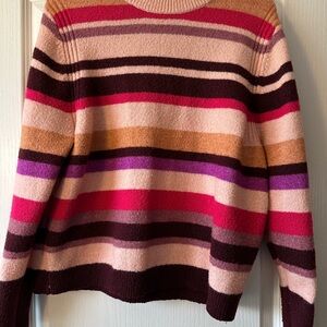 a new day Pink and Purple Crew Neck Sweater